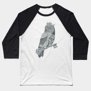 Owl King Baseball T-Shirt